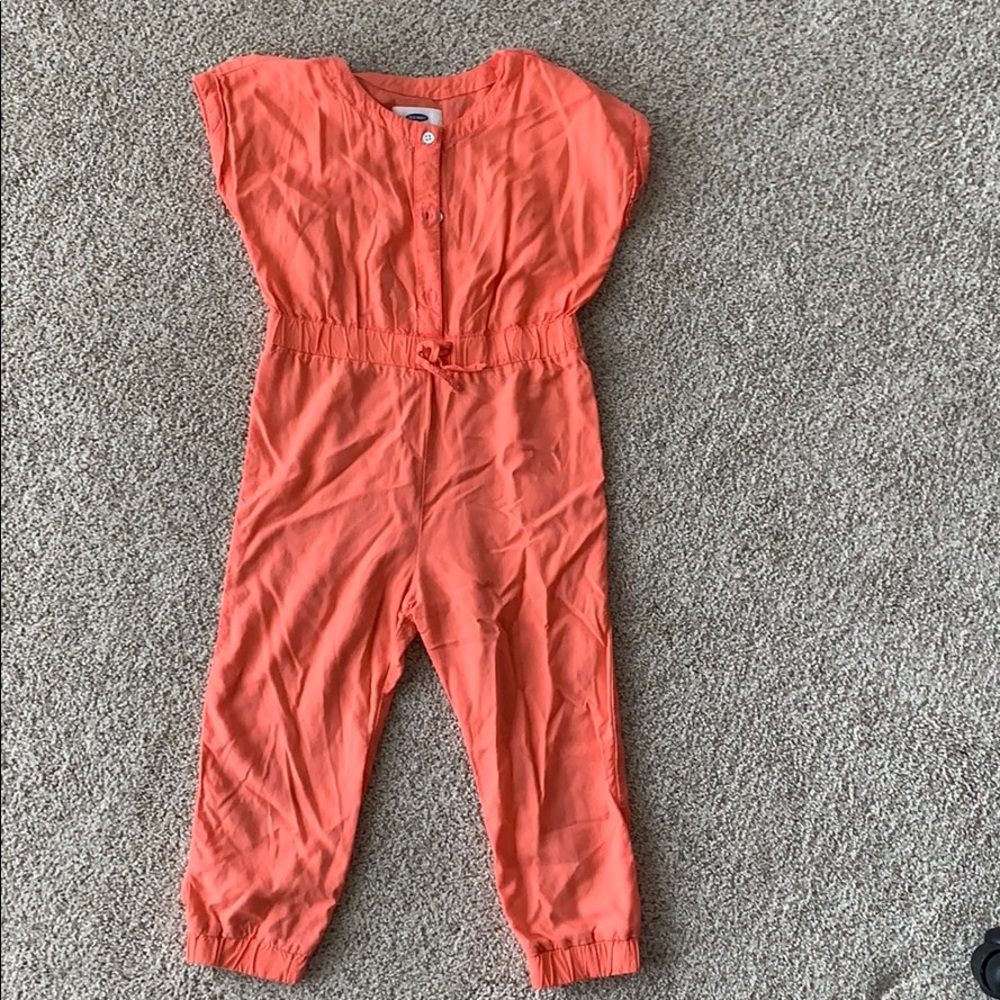 Short-sleeve jumpsuit
